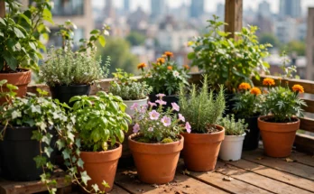 Terracotta vs plastic pots side by side — honest comparison for container gardeners