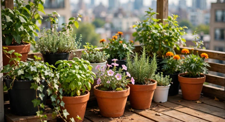 Terracotta vs plastic pots side by side — honest comparison for container gardeners